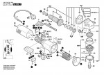 Bosch 0 601 704 741 GWS 14-125 C Angle Grinder 110 V / GB Spare Parts GWS14-125C